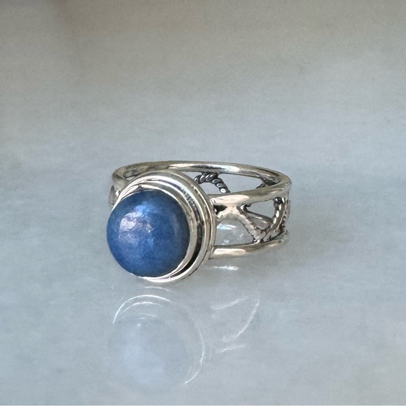 NWOT Sundance Ancient Mariner Ring Blue Quartz Sterling Silver